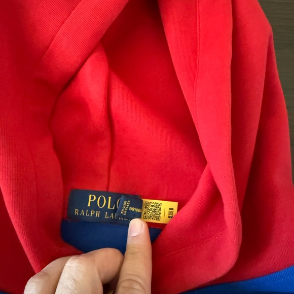 Polo Ralph Lauren Men's Multi Color Hoodie Large - Picture 3 of 4